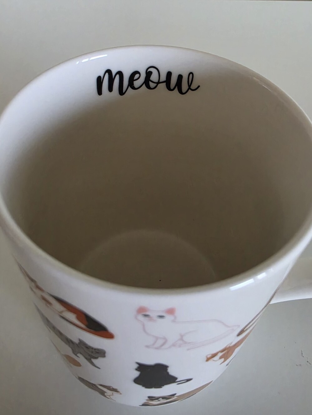 Cat (Meow) Mug - Picture 3 of 4